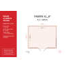 Pampa XL sedlová pôdorys